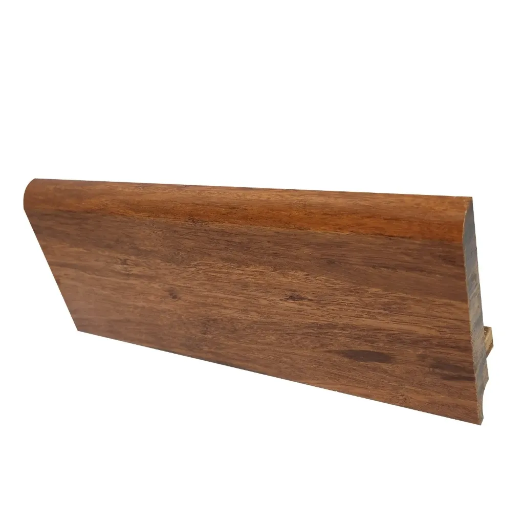 Zocalo de Bambu Estructurado (14MMX90MMX1850MM) (Color Carbonizado )